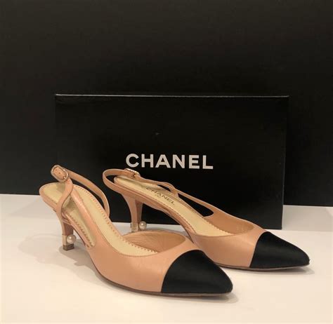 chanel small heels